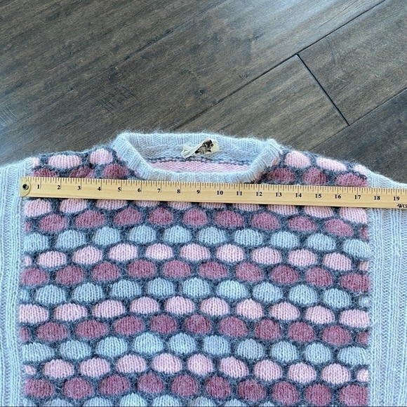 PURL One Hand Knitted Lambswool Angora Sweater Women's One Size (S-M) Australia - Picture 7 of 8